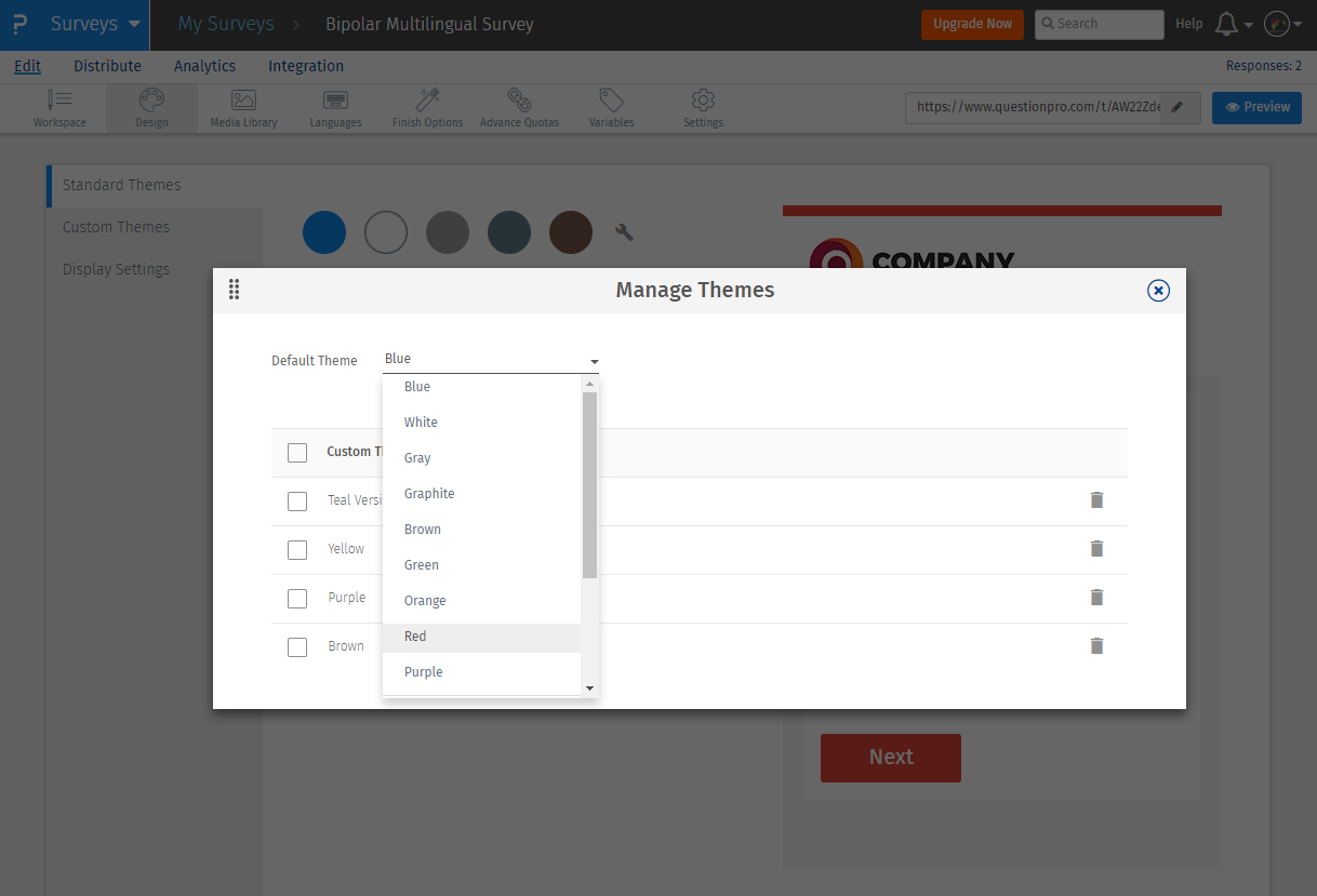 Survey Software Help Image