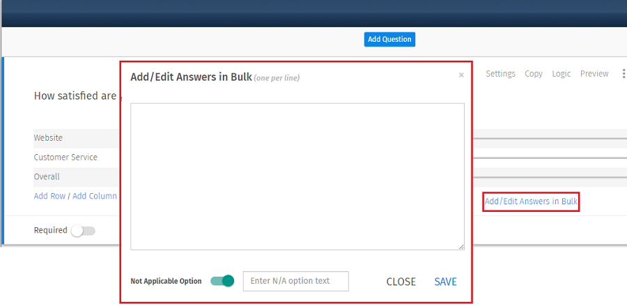 Survey Software Help Image