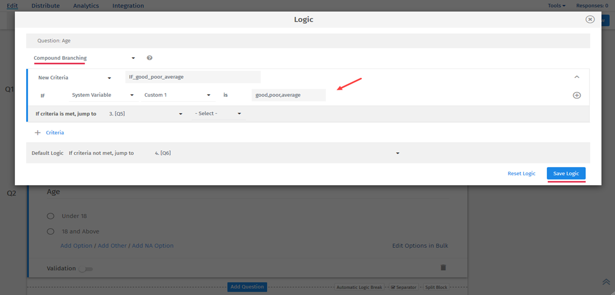 Survey Software Help Image